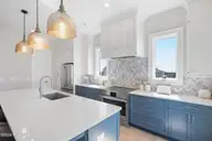 1014 N Anderson Boulevard, Topsail Beach, NC 28445 — 5-bedroom waterfront home, Topsail Beach, NC, photo 7 of 66: Kitchen View 2