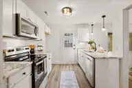 1501 Fishermans Way, Carolina Beach, NC 28428 — 3-bedroom home in Maritime Village, Carolina Beach, NC, photo 18 of 36: Kitchen