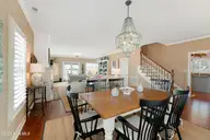 122 Front Street & Slip, Beaufort, NC 28516 — 4-bedroom waterfront home, Beaufort, NC, photo 7 of 63: Dining area