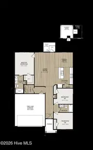 511 Getaway Lane 63, Shallotte, NC 28470 — 3-bedroom home in Summers Walk, Shallotte, NC, photo 16 of 18: Birch FP - Select Flooring