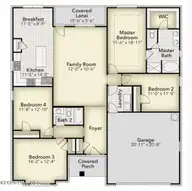808 Hidden Bridge Drive, Jacksonville, NC 28546 — 4-bedroom home in Towne Pointe, Jacksonville, NC, photo 2 of 4