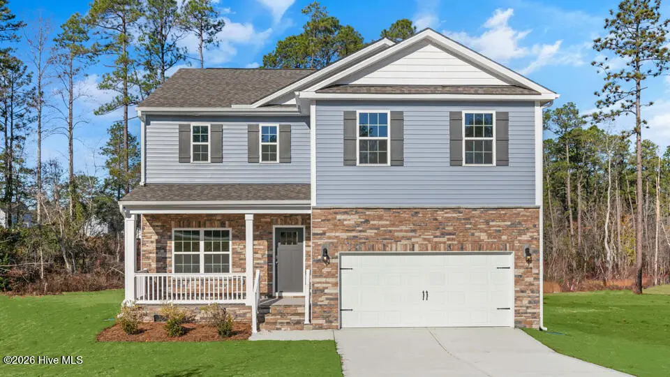 3081 Platinum Circle, West End, NC 27376 — 4-bedroom home in Gretchen Pines, West End, NC, photo 1 of 37: Galen F Rendering