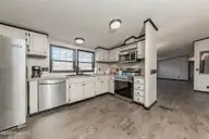 607 Maynard Boulevard, Jacksonville, NC 28546 — 3-bedroom manufactured home in Maynard Manor, Jacksonville, NC, photo 18 of 66: 18KITCHEN
