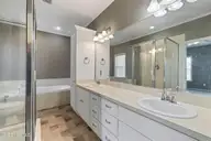 104 Wakefield Drive, Princeton, NC 27569 — 3-bedroom home in Carolyn Ridge, Princeton, NC, photo 14 of 49: Primary Bath
