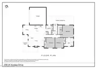 206 W Azalea Drive, Holly Ridge, NC 28445 — 3-bedroom home in Neighborhoods of Holly Ridge, Holly Ridge, NC, photo 5 of 23: Floorplan without Site Plan