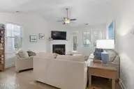 134 Freedom Park Road, Beaufort, NC 28516 — 3-bedroom home in Beau Coast West, Beaufort, NC, photo 19 of 57: Living Room