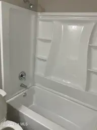 2113 Rolling Ridge Drive, Midway Park, NC 28544 — 2-bedroom townhome in Hunters Creek, Midway Park, NC, photo 16 of 21: Primary Shower