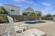 1318 N New River Drive, Surf City, NC 28445 — 5-bedroom home in Del Mar Beach, Surf City, NC, photo 23 of 30: Backyard Oasis