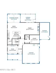 386 Glade Drive, Aberdeen, NC 28315 — 3-bedroom home in Bethesda Forest, Aberdeen, NC, photo 2 of 3: First Floor
