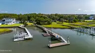 153 Gray Duck Drive, Beaufort, NC 28516 — 3-bedroom waterfront home in Beau Coast, Beaufort, NC, photo 18 of 73: Beau Coast Day Dock View