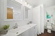 413 Hickory Drive, Elizabeth City, NC 27909 — 3-bedroom home in Hickory Acres, Elizabeth City, NC, photo 14 of 33: Bathroom 1