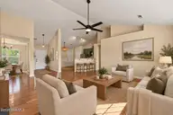 4704 Woods Edge Road, Wilmington, NC 28409 — 3-bedroom home in Woods Edge, Wilmington, NC, photo 5 of 37: Warm Neutral Open-Concept Home Interior