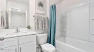 605 Wilder Bloom Path, Aberdeen, NC 28315 — 3-bedroom townhome in Martin Farms, Aberdeen, NC, photo 21 of 23: Bathroom