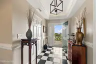 150 Lands End Court A42, Morehead City, NC 28557 — 3-bedroom waterfront condo in The Shores at Spooners Creek, Morehead City, NC, photo 7 of 50: Foyer to Front Door