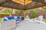125 Lighthouse Drive, Carolina Beach, NC 28428 — 3-bedroom home in Carolina Beach Village, Carolina Beach, NC, photo 13 of 70: Pergola