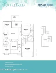 1478 Manta Ray Way, Sunset Beach, NC 28468 — 3-bedroom home in The Sanctuary at Sunset Beach, Sunset Beach, NC, photo 3 of 29: Floor Plan
