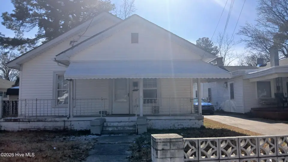 311 Paul Street, Rocky Mount, NC 27803 — 2-bedroom home, Rocky Mount, NC, photo 1 of 6: Front