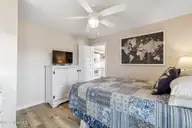 1616 Bonito Lane, Carolina Beach, NC 28428 — 2-bedroom manufactured home in Wilmington Beach, Carolina Beach, NC, photo 19 of 32: Bedroom 1