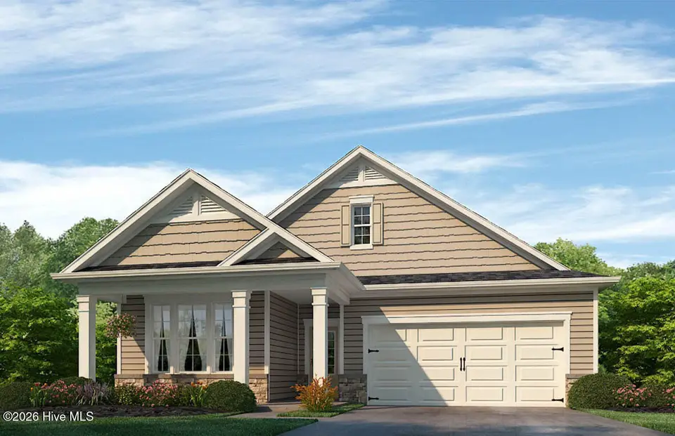 7011 Bayberry Park Drive, New Bern, NC 28562 — 3-bedroom home in Carolina Colours, New Bern, NC, photo 1 of 14: Clifton C3 Rendering