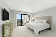 525 Salter Path Road C-5 The Breakers, Pine Knoll Shores, NC 28512 — 3-bedroom waterfront condo in Beacon's Reach, Pine Knoll Shores, NC, photo 14 of 51: Primary bedroom with ocean views