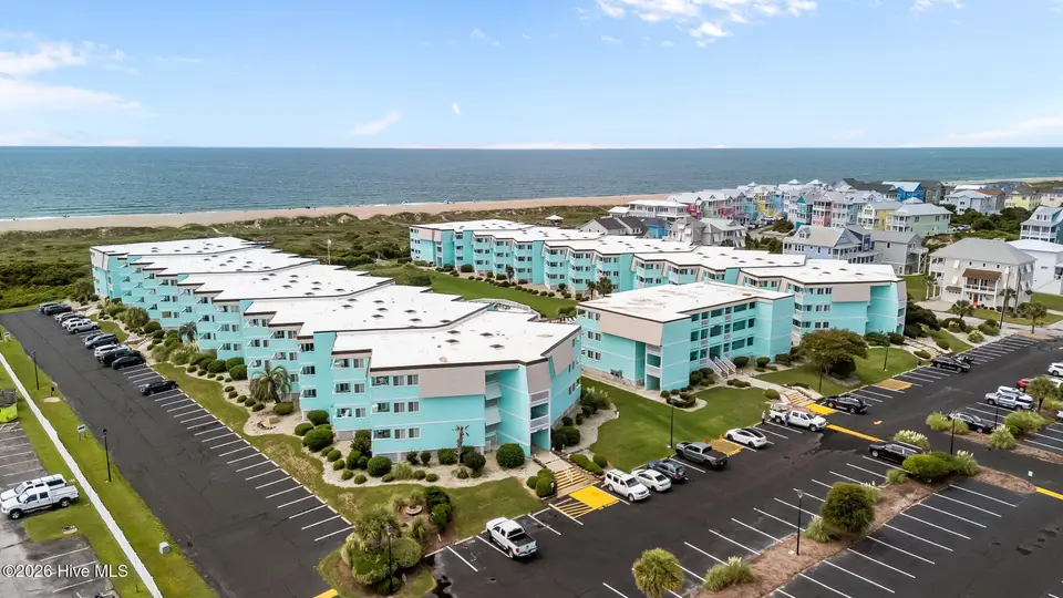 301 Commerce Way 101, Atlantic Beach, NC 28512 — 2-bedroom waterfront condo in Sea Spray, Atlantic Beach, NC, photo 1 of 40: 1-web-or-mls-DJI_20250812114905_0033_D