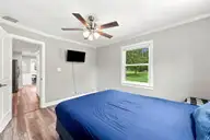185 Saints Delight Church Road, New Bern, NC 28560 — 3-bedroom home, New Bern, NC, photo 19 of 52: Bedroom 2 hall view
