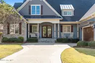 3586 Bristlecone Bend, Southport, NC 28461 — 4-bedroom waterfront home in St James, Southport, NC, photo 1 of 55: Front of home