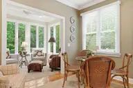 48 Kilbride Drive, Pinehurst, NC 28374 — 3-bedroom waterfront home in Pinewild CC, Pinehurst, NC, photo 24 of 71: Kitchen/Sun Porch