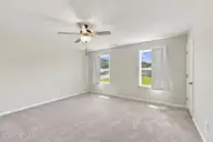 202 Queenstown Drive, Kenly, NC 27542 — 3-bedroom home in Meyer Farms, Kenly, NC, photo 23 of 38: Primary Bedroom (1)