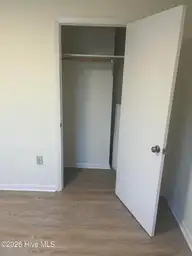 3309 Bridges Street A 1, Morehead City, NC 28557 — 2-bedroom condo in The Bridges Condominium, Morehead City, NC, photo 15 of 17: Bedroom 2 Closet