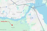 2505 Plover Way, New Bern, NC 28562 — 4-bedroom home in Hickory Run at River Trace, New Bern, NC, photo 11 of 12: location map