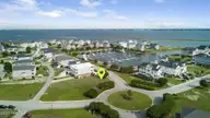 818 Cannonsgate Drive, Newport, NC 28570 — waterfront lot in Cannonsgate, Newport, NC, photo 4 of 23: SIDE VIEW OF LOT