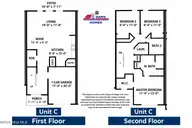 2026 Tharrington Way, Rocky Mount, NC 27803 — 3-bedroom townhome in Joyner Park, Rocky Mount, NC, photo 2 of 32: Floorplan is not to scale. Square footag