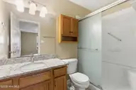 111 Jacqueline Drive, Havelock, NC 28532 — 3-bedroom home in Cherry Branch, Havelock, NC, photo 19 of 49: Master Bathroom