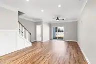 235 Cline Way Unit 107, Beaufort, NC 28516 — 3-bedroom townhome in 1809 Live Oak, Beaufort, NC, photo 10 of 38: Living Room