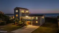 5419 W Beach Drive, Oak Island, NC 28465 — 7-bedroom waterfront home, Oak Island, NC, photo 5 of 69: 3_twilight