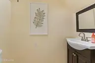 1321 Marsh Line Court SW, Shallotte, NC 28470 — 3-bedroom waterfront home in Marsh Cove, Shallotte, NC, photo 20 of 75: Downstairs Half Bath