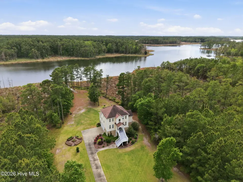 223 Bailey Pointe Drive, Belhaven, NC 27810 — 3-bedroom waterfront home in Bailey Pointe, Belhaven, NC, photo 1 of 47: 12-web-or-mls-dji_20260428150601_0034_d