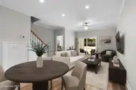 229 Cline Way Unit 104, Beaufort, NC 28516 — 3-bedroom townhome in 1809 Live Oak, Beaufort, NC, photo 6 of 44: Open Concept Dining and Living Area