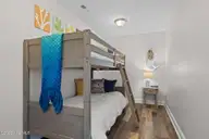 10522 Island Circle, Emerald Isle, NC 28594 — 3-bedroom home in Wyndtree, Emerald Isle, NC, photo 20 of 38: Flex room bunkbeds
