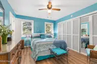144 Salter Path Road, Pine Knoll Shores, NC 28512 — 3-bedroom home in Piksco, Pine Knoll Shores, NC, photo 22 of 47: Principal Bedrooom