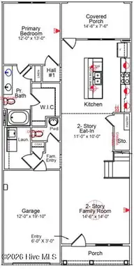 6787 Fellowship Drive, Leland, NC 28451 — 4-bedroom townhome in Grand Park, Leland, NC, photo 2 of 46: 13 1st floor