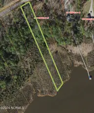 75 75 Winfield Lane, Pinetown, NC 27865 — waterfront lot in Winfield Estates, Pinetown, NC, photo 2 of 10: Lot 75 Winfield Lane