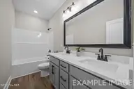 4500 Harvest Lane SW, Wilson, NC 27893 — 4-bedroom home in Planters Trail, Wilson, NC, photo 16 of 18: Hall Bath