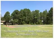 112 5421 Ritter Drive, Seven Lakes, NC 27376 — waterfront lot in Seven Lakes West, Seven Lakes, NC, photo 24 of 29: Community Center Basketball Court 7 L W
