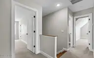 2350 Great Laurel Court, Greenville, NC 27834 — 3-bedroom home in Stone Haven at Landover, Greenville, NC, photo 14 of 24: upstairs hallway