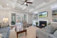922 Oyster Pointe Drive, Sunset Beach, NC 28468 — 4-bedroom waterfront home in Sea Trail Plantation, Sunset Beach, NC, photo 19 of 69: Family Room