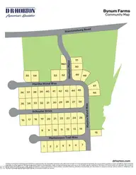 3306 Schuyler Drive, Farmville, NC 27828 — 4-bedroom home in Bynum Farms, Farmville, NC, photo 2 of 3: Bynum Farms Site Map