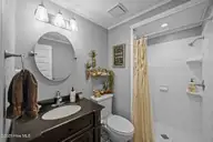 209 E Main Street, Washington, NC 27889 — 3-bedroom home in Historic District, Washington, NC, photo 18 of 50: Downstairs Bathroom