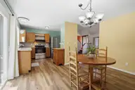 704 Meadow Court, Morehead City, NC 28557 — 3-bedroom home in Mandy Farms, Morehead City, NC, photo 12 of 45: Dining/kitchen combo
